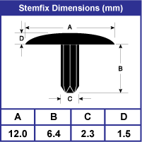 Stemfix Caps are low-profile and very neat. Once pushed into a head-hole screw, they are very secure and resist tampering