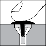 SupaChip & Stemfix Diag3 - Even when the screw has been deeply embedded, Stemfix caps will still get a secure grip.